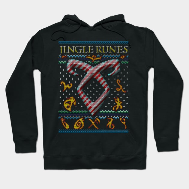 Jingle Runes Hoodie by HappyLlama